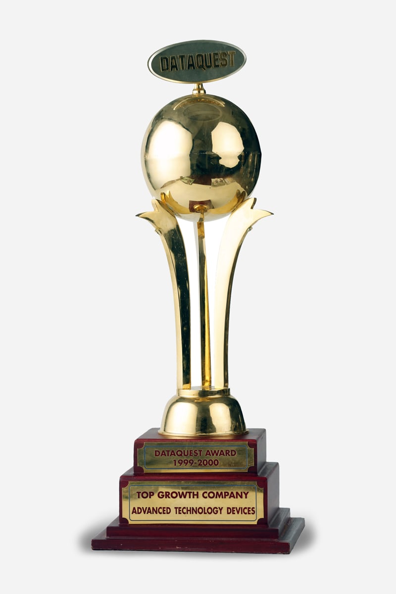 1999 2000 DATAQUEST AWARD Top Growth Company Advanced Techno
